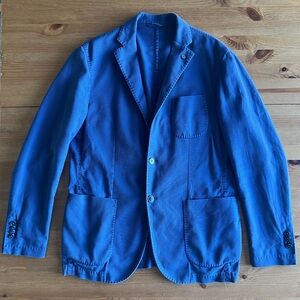 L.B.M. Unstructured Cotton Blazer